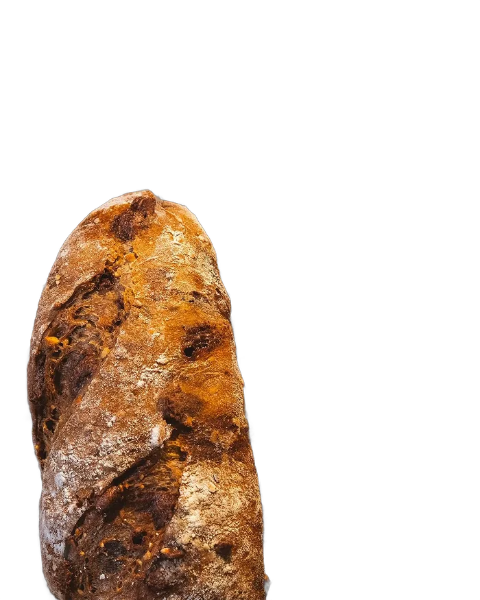 Pão de chocolate de fermentação natural